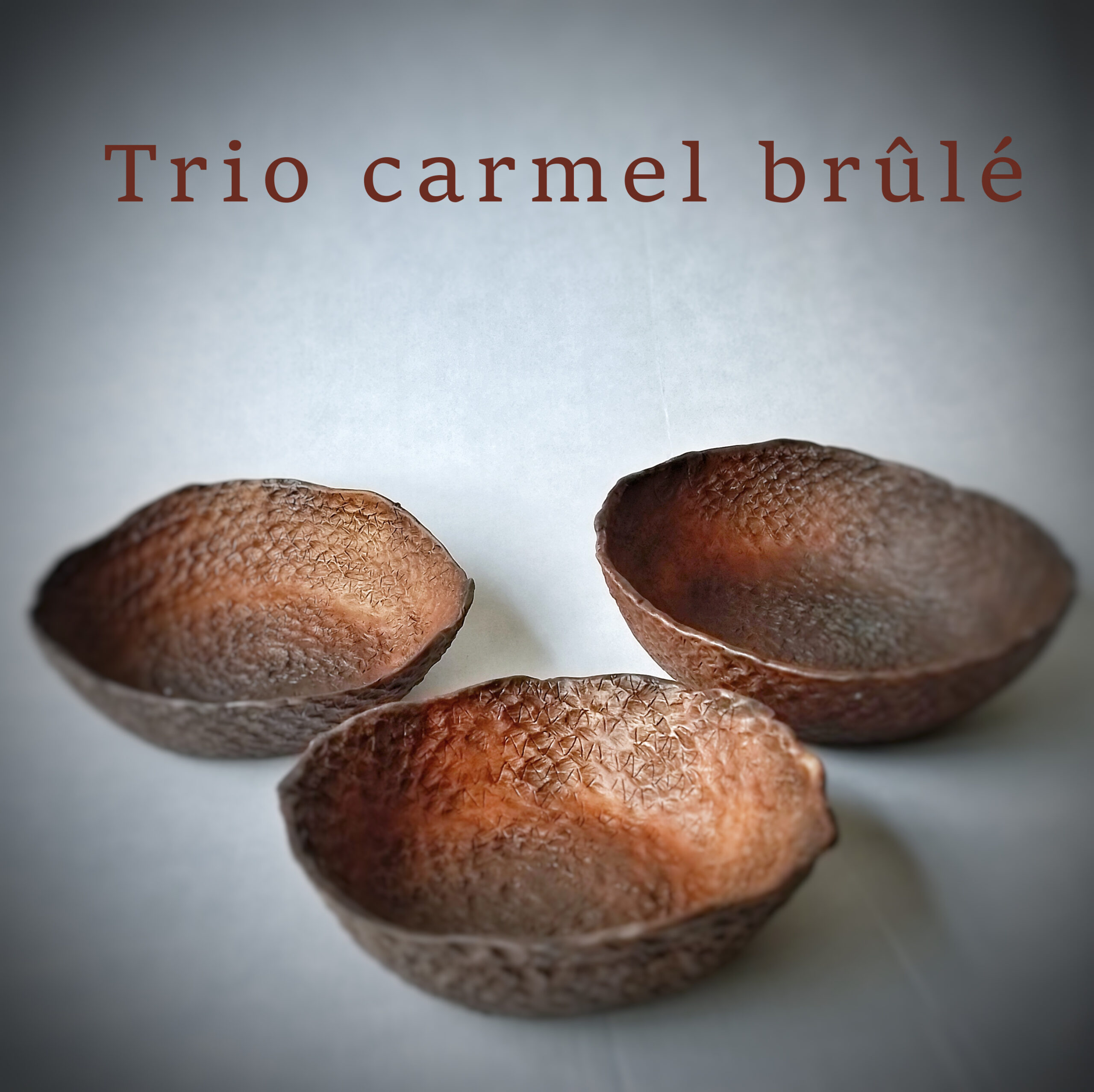 Trio carmel brûlé