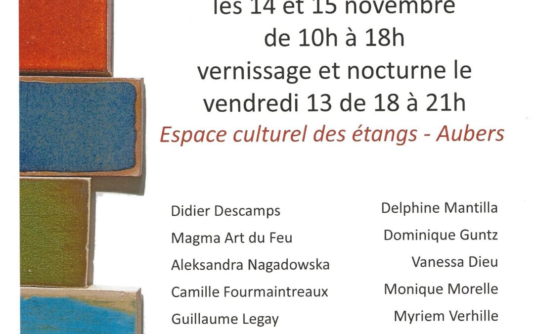 Argi&rsquo;Lys aux Automnales de la Céramique d&rsquo;Aubers (14-15 nov. 2026)
